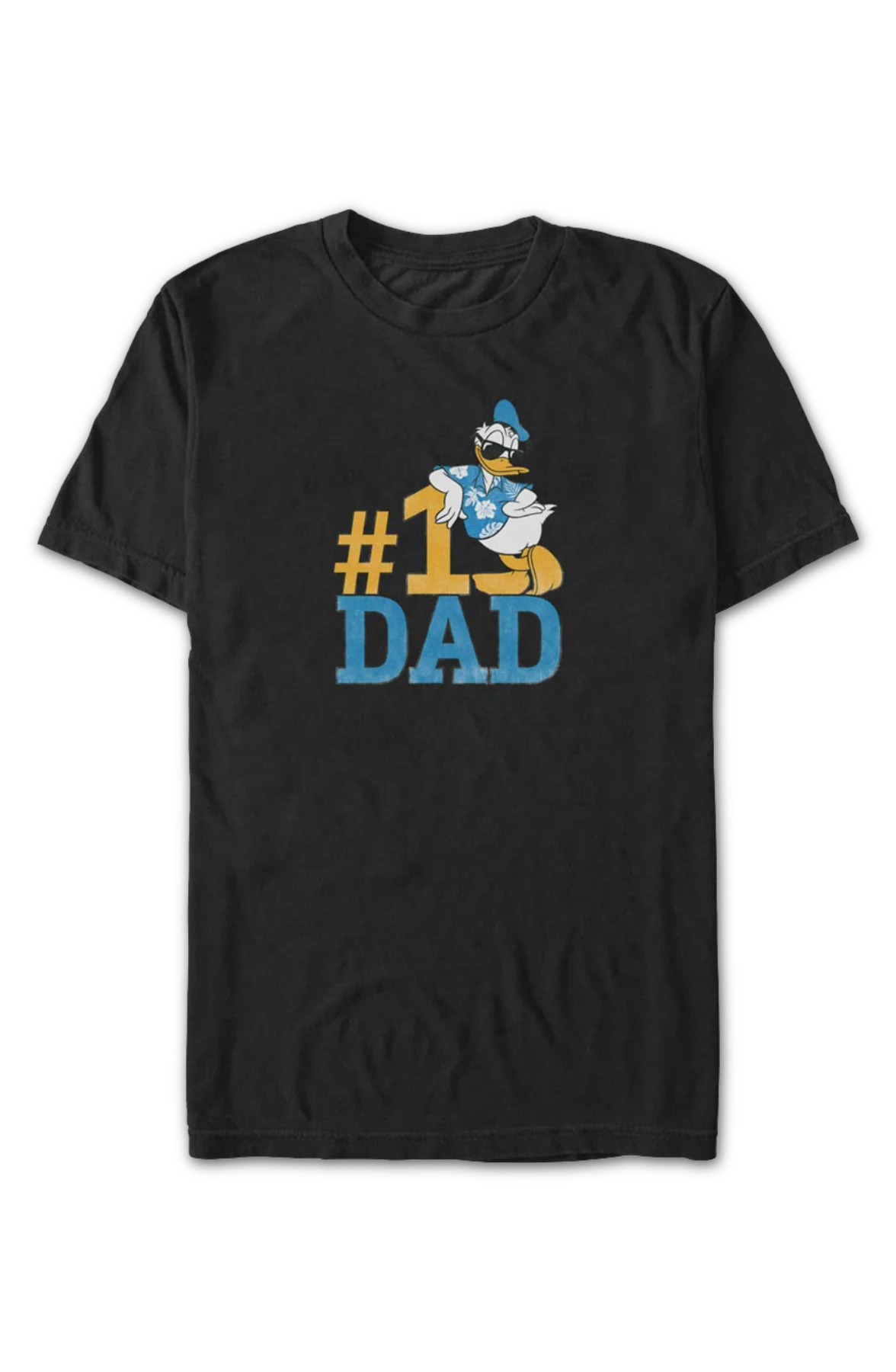 #1 Dad Donald Duck Disney T-Shirt - Image 2