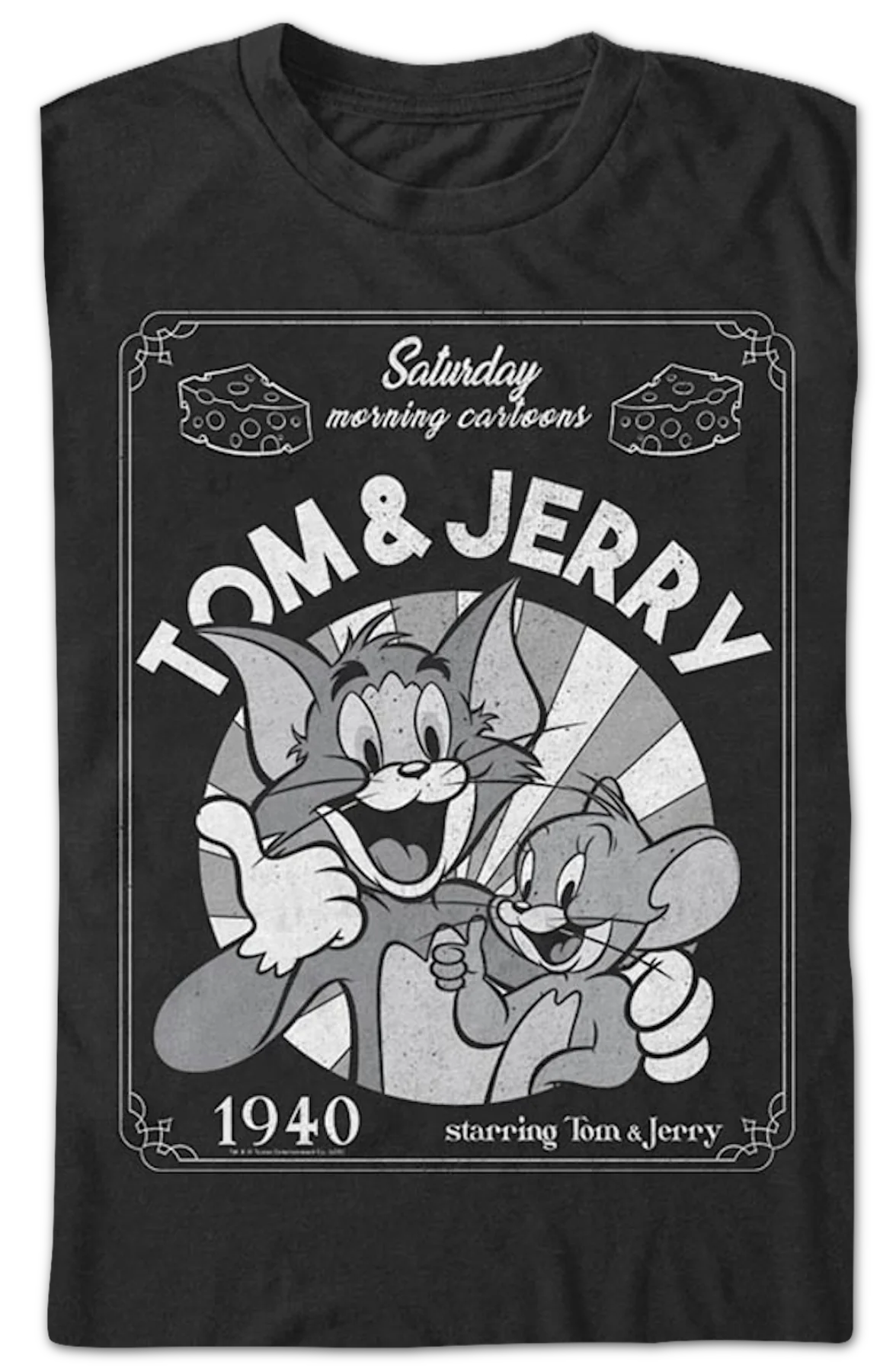 1940 Cartoon Tom And Jerry T-Shirt - Image 2