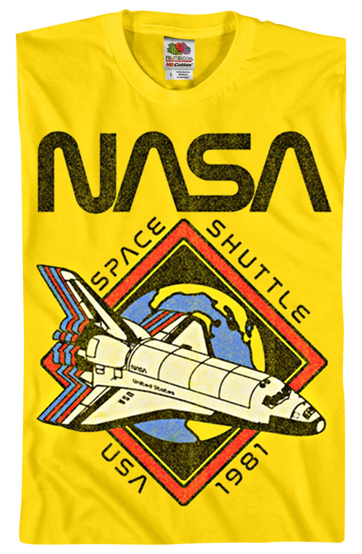 1981 Space Shuttle NASA T-Shirt - Image 2