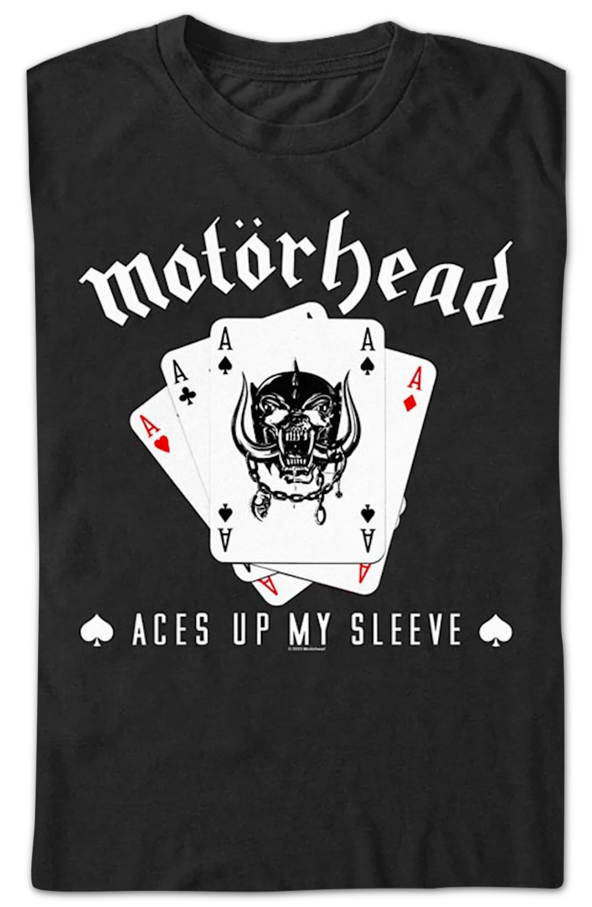 Aces Up My Sleeve Motorhead T-Shirt - Image 2
