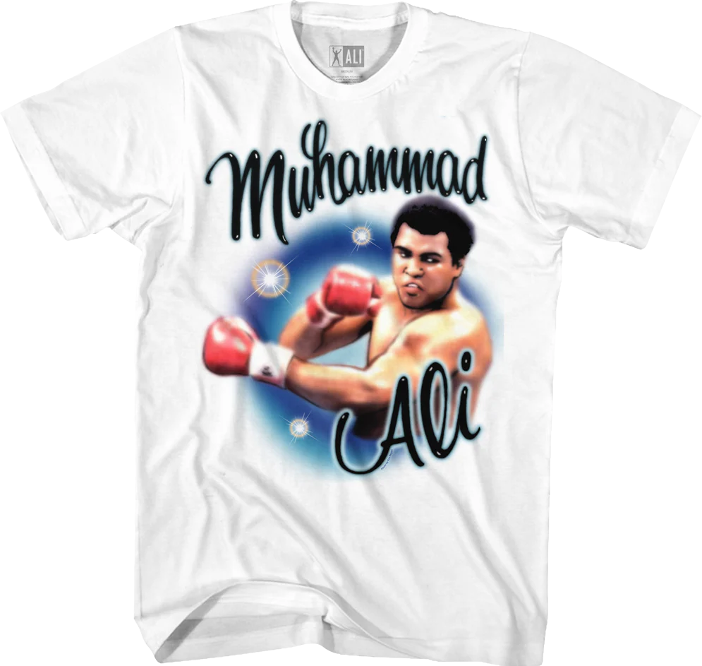 Airbrush Muhammad Ali T-Shirt