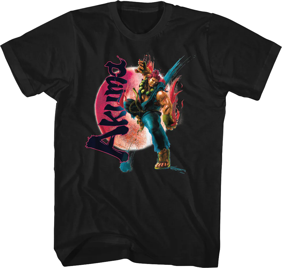 Akuma Street Fighter T-Shirt