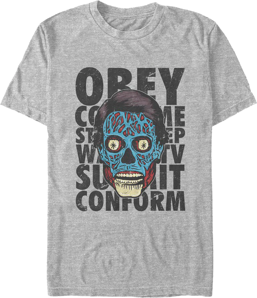 Alien Propaganda They Live T-Shirt