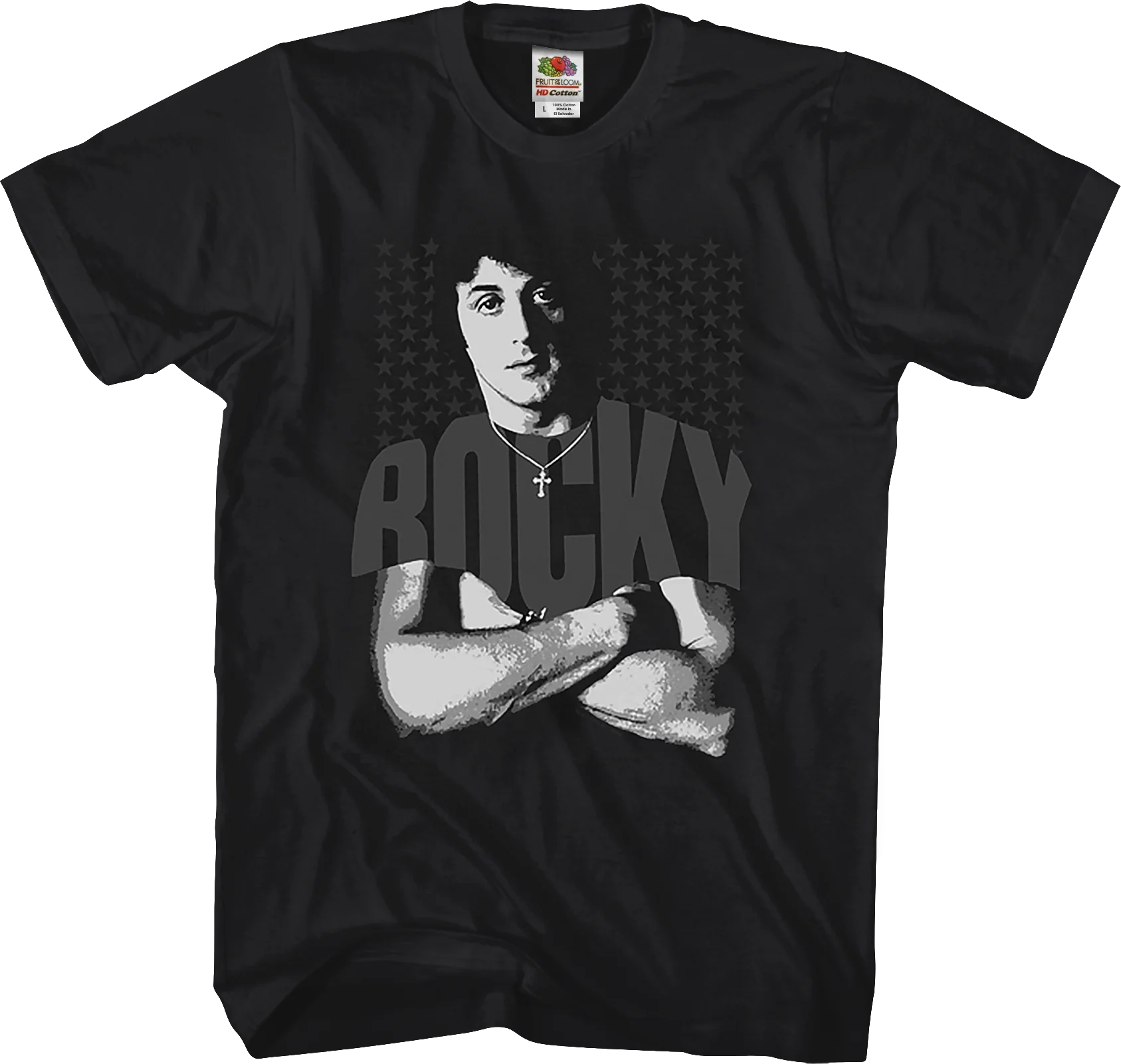 Arms Crossed Rocky T-Shirt