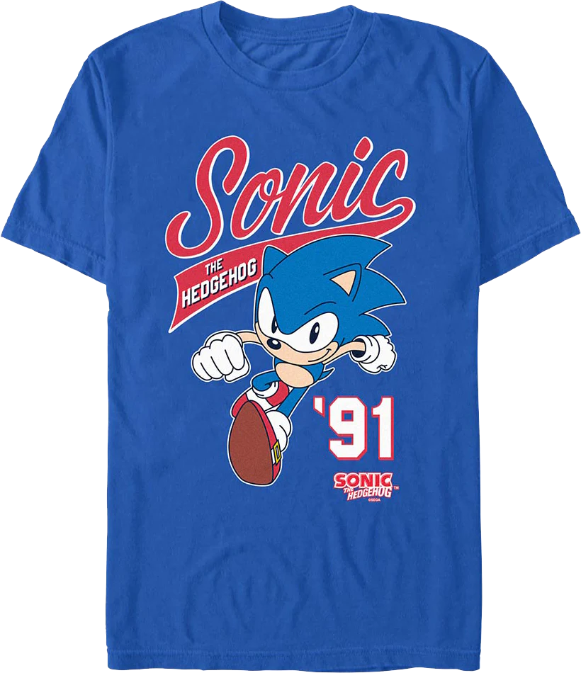 Athletic Logo Sonic The Hedgehog T-Shirt