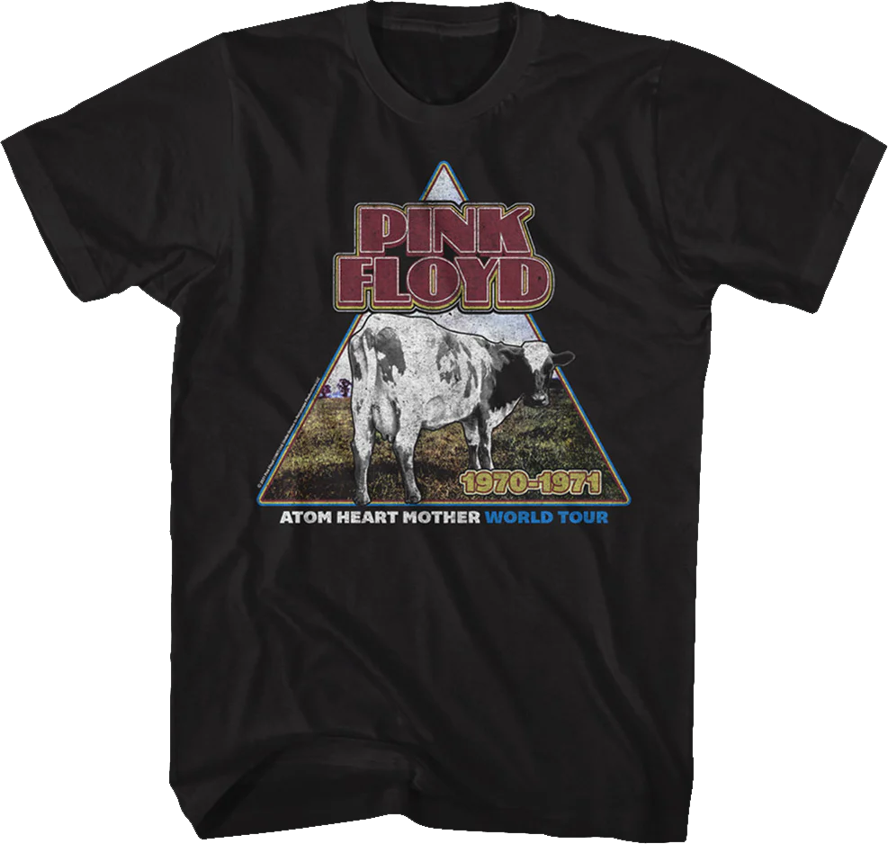 Atom Heart Mother World Tour Pink Floyd T-Shirt