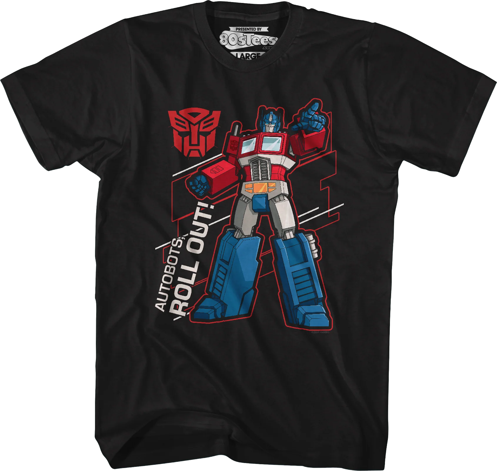 Autobots Roll Out Optimus Prime Transformers T-Shirt