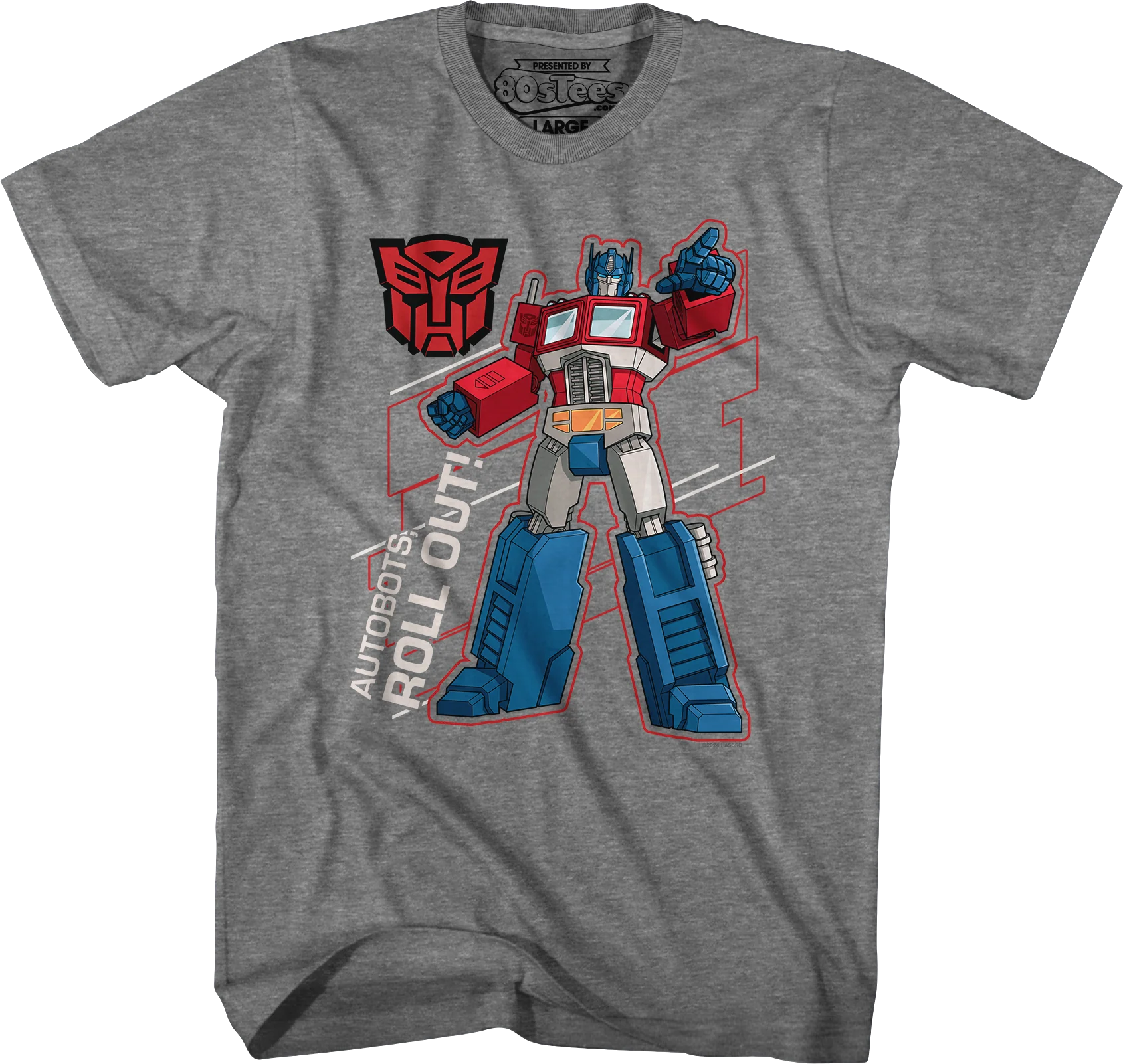 Autobots Roll Out Optimus Prime Transformers T-Shirt - Image 3