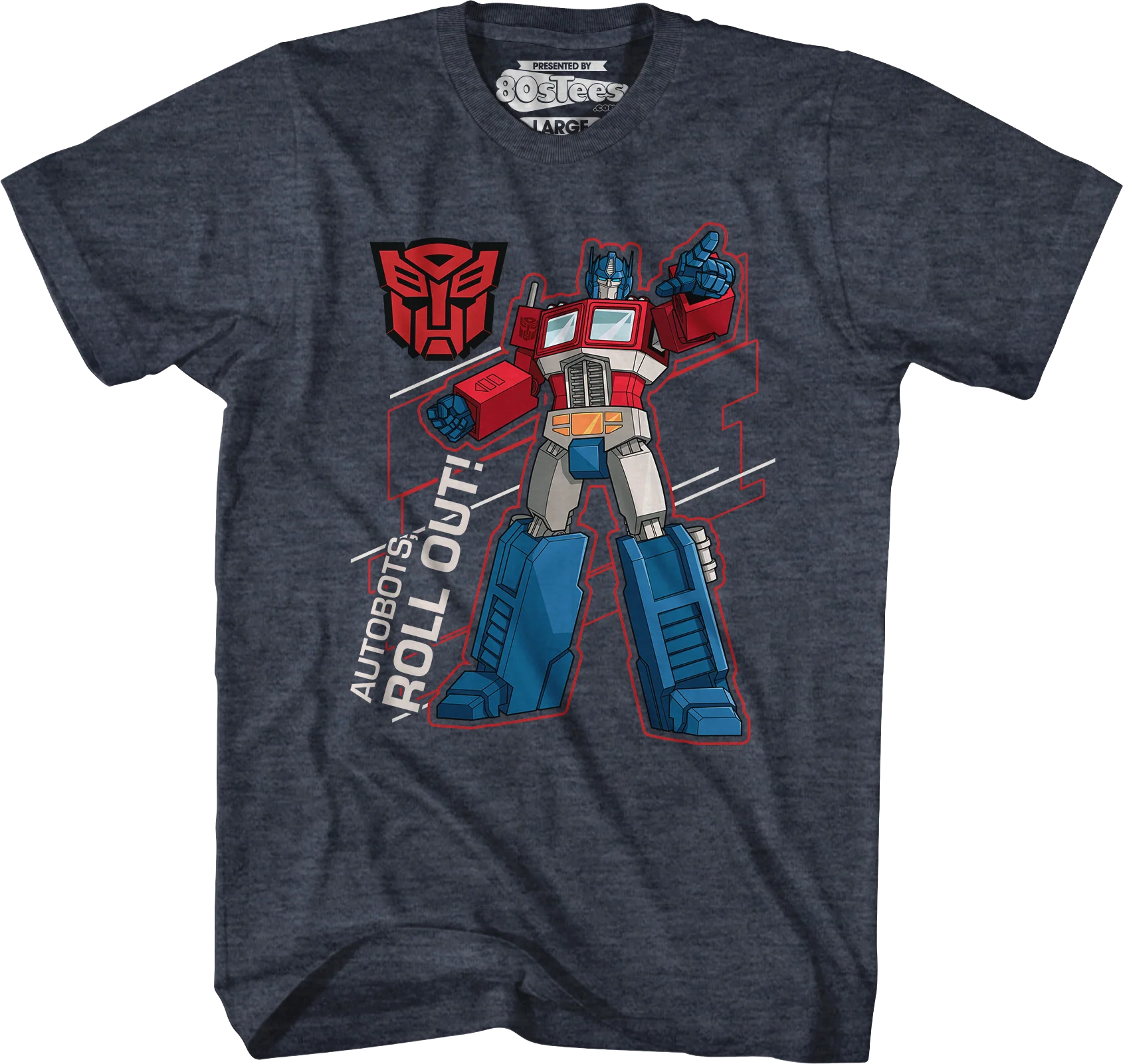 Autobots Roll Out Optimus Prime Transformers T-Shirt - Image 8