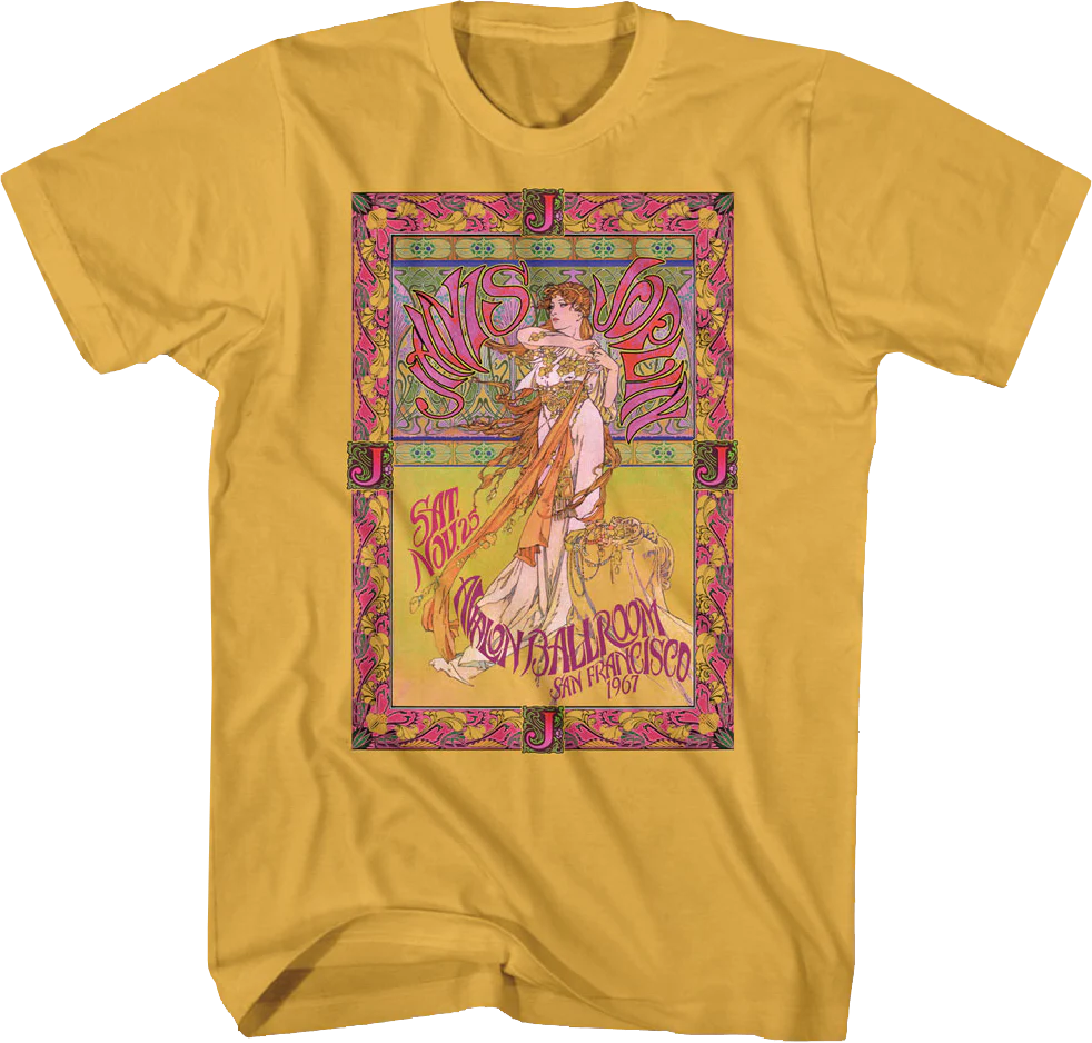 Avalon Ballroom Janis Joplin T-Shirt