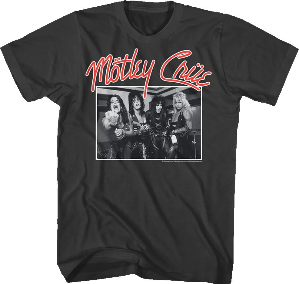 Backstage Photo Motley Crue T-Shirt