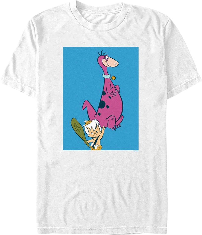 Bamm-Bamm Lifting Dino Flintstones T-Shirt