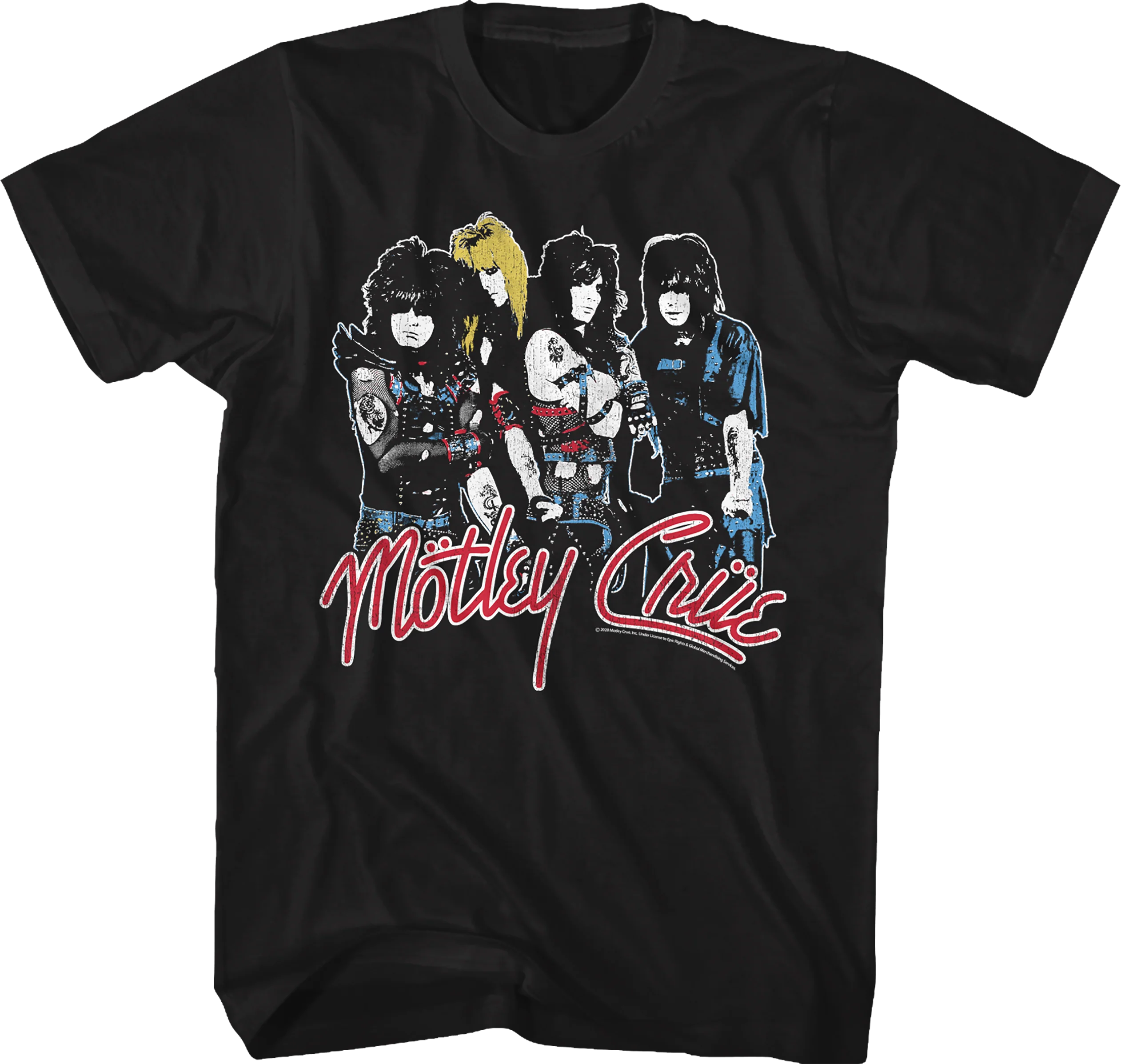 Band And Logo Motley Crue T-Shirt