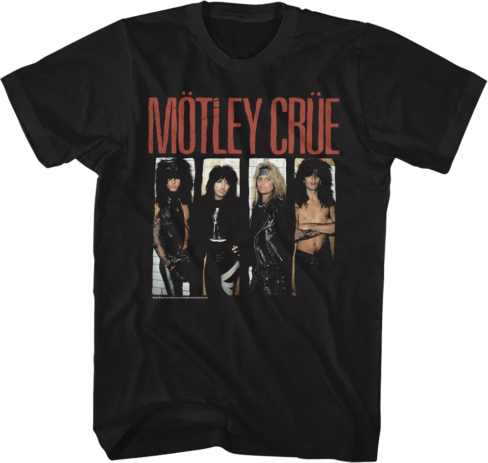 Band Panels Motley Crue T-Shirt