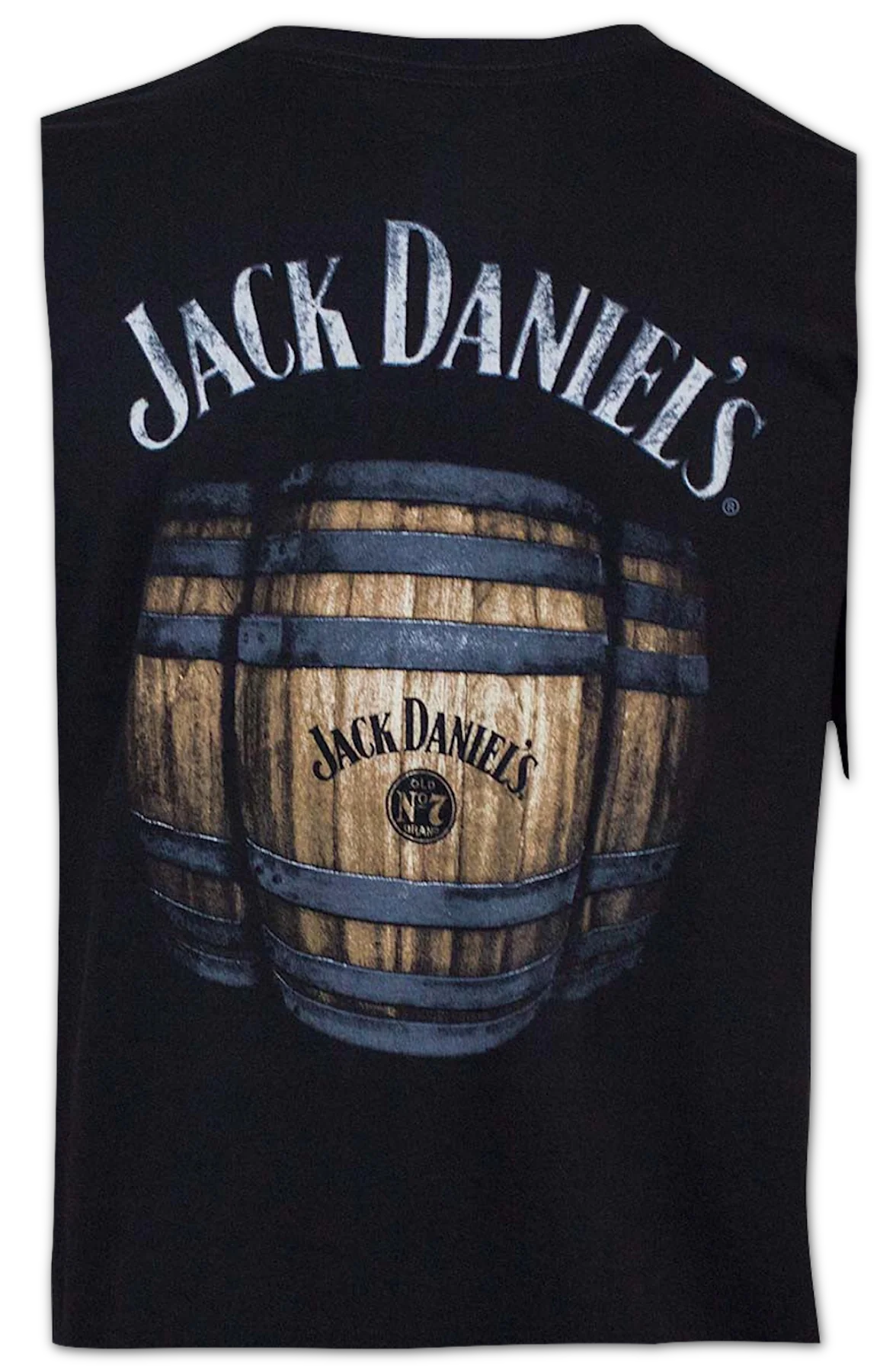 Barrels And Logo Jack Daniel's T-Shirt - Image 2