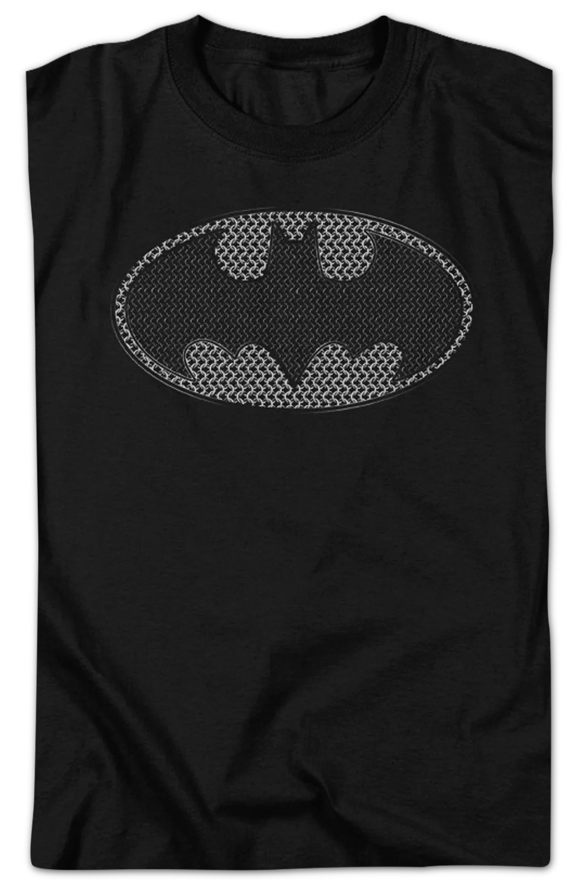 Batman Chain Link Logo DC Comics T-Shirt - Image 2