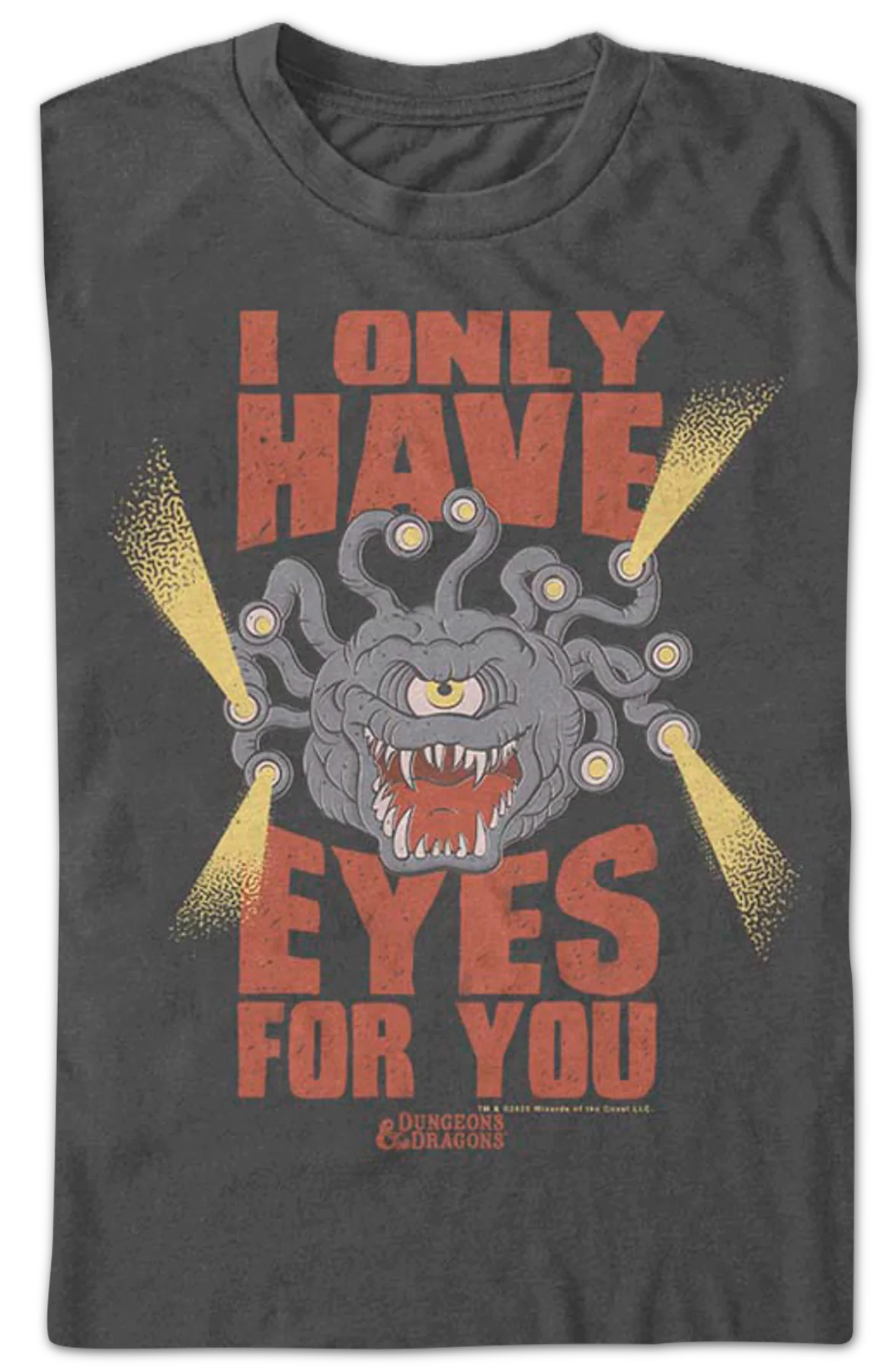 Beholder I Only Have Eyes For You Dungeons & Dragons T-Shirt - Image 2
