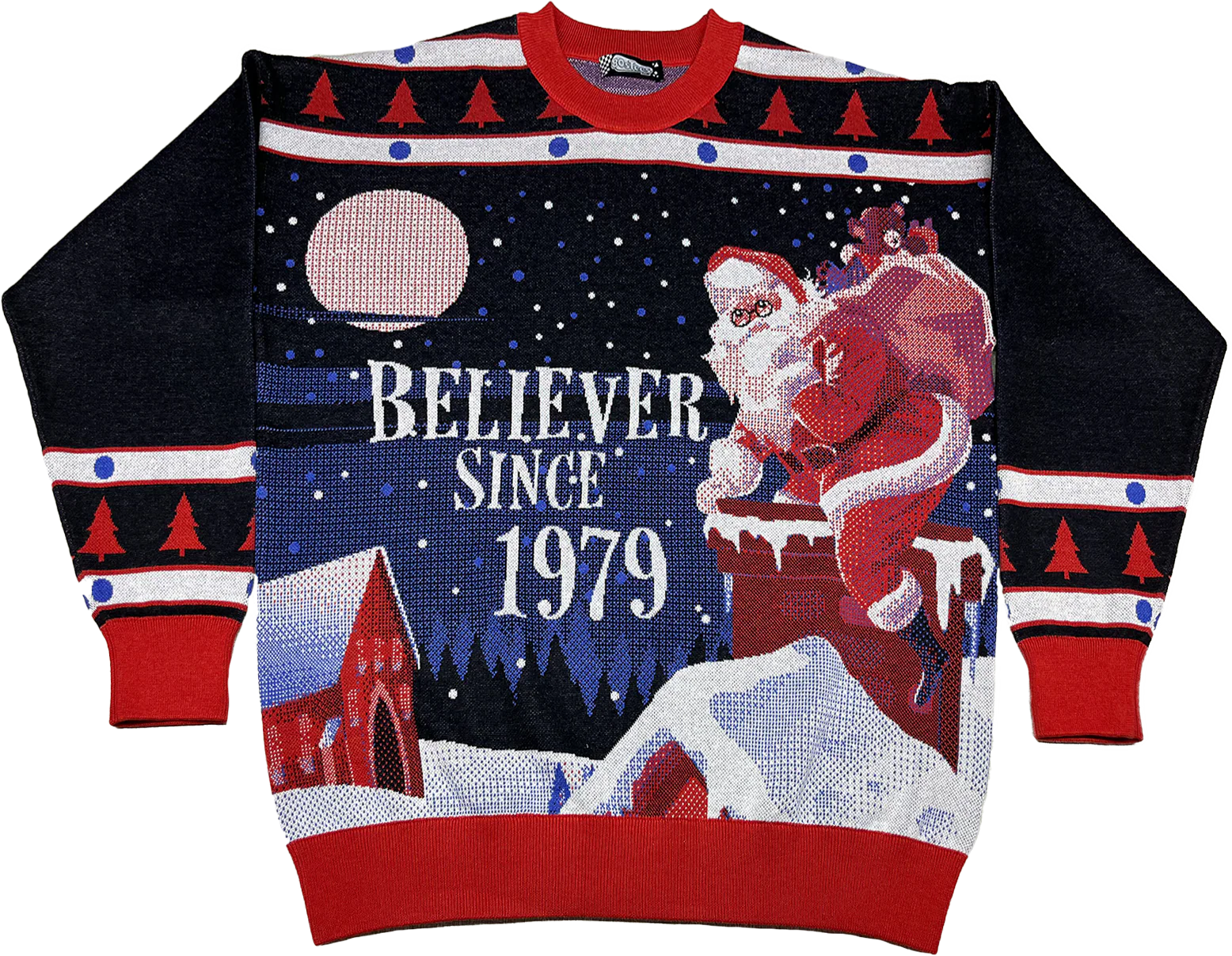 Believer Since 1979 Knitted Christmas Sweater
