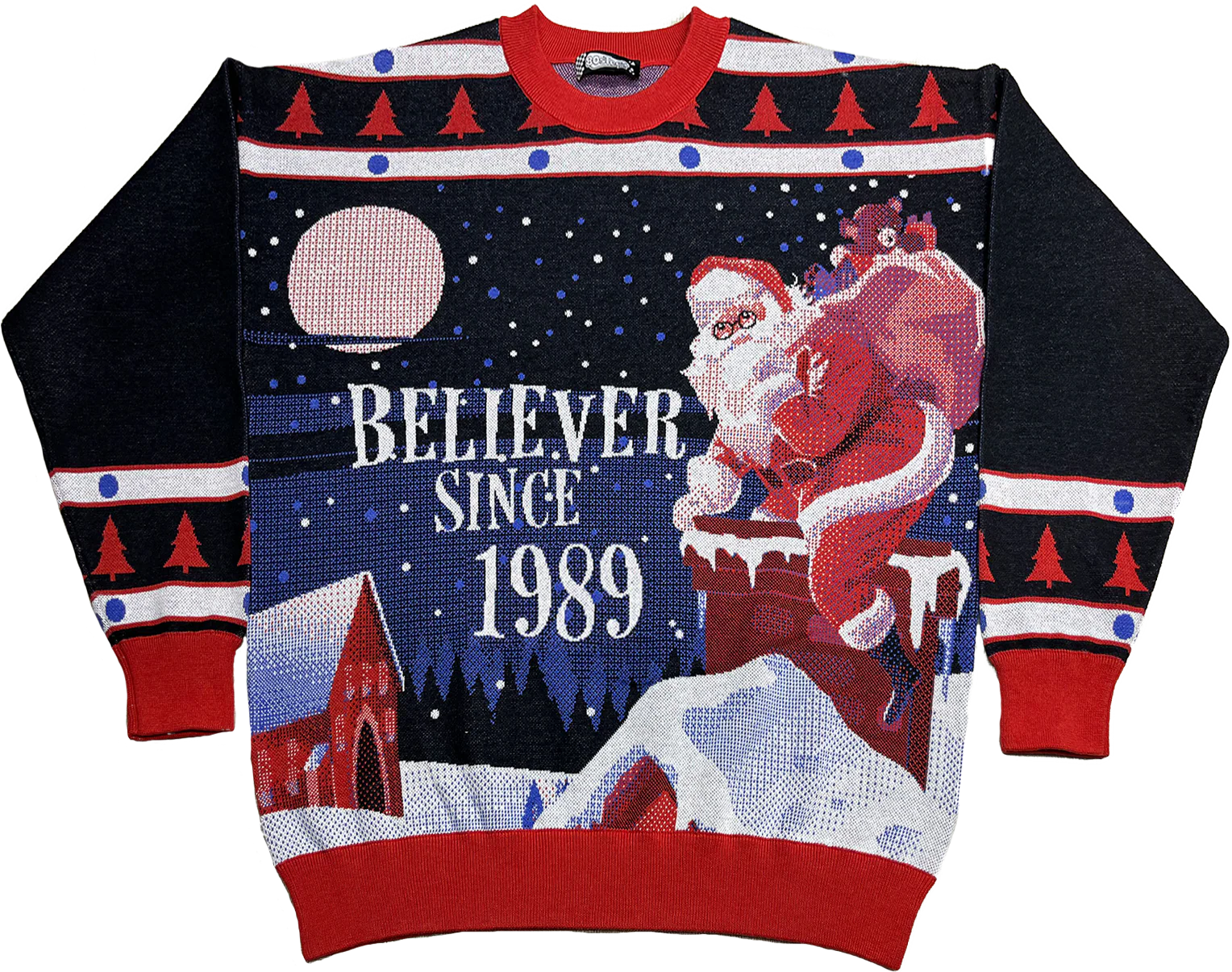 Believer Since 1989 Knitted Christmas Sweater