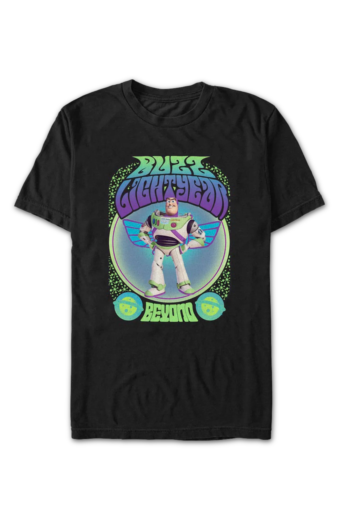 Beyond Psychedelic Buzz Lightyear Toy Story T-Shirt - Image 2
