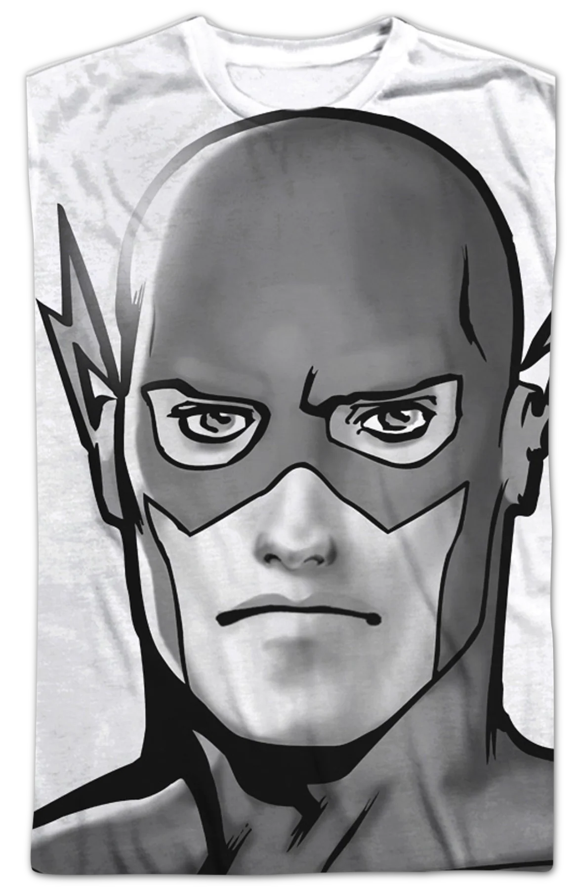 Big Print Flash DC Comics T-Shirt - Image 2