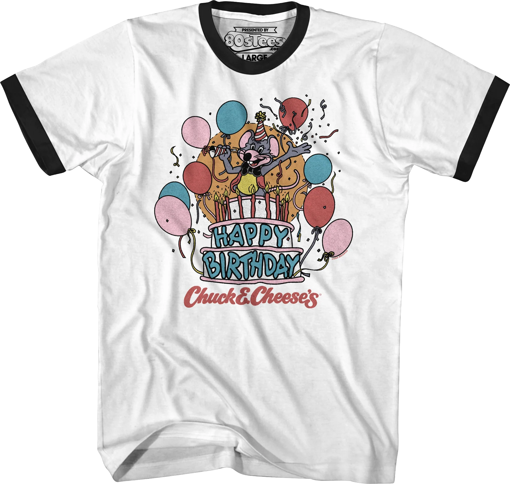Birthday Celebration Chuck E. Cheese T-Shirt - Image 5