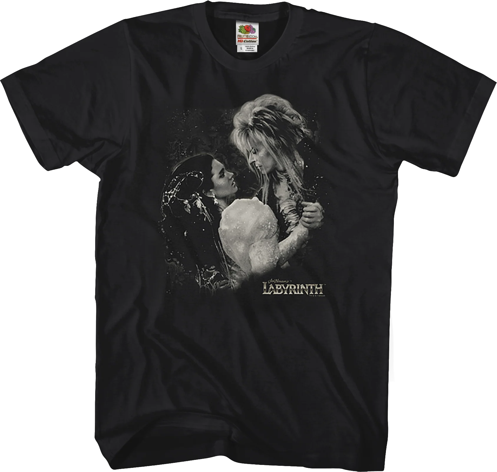 Black and White Dance Labyrinth T-Shirt