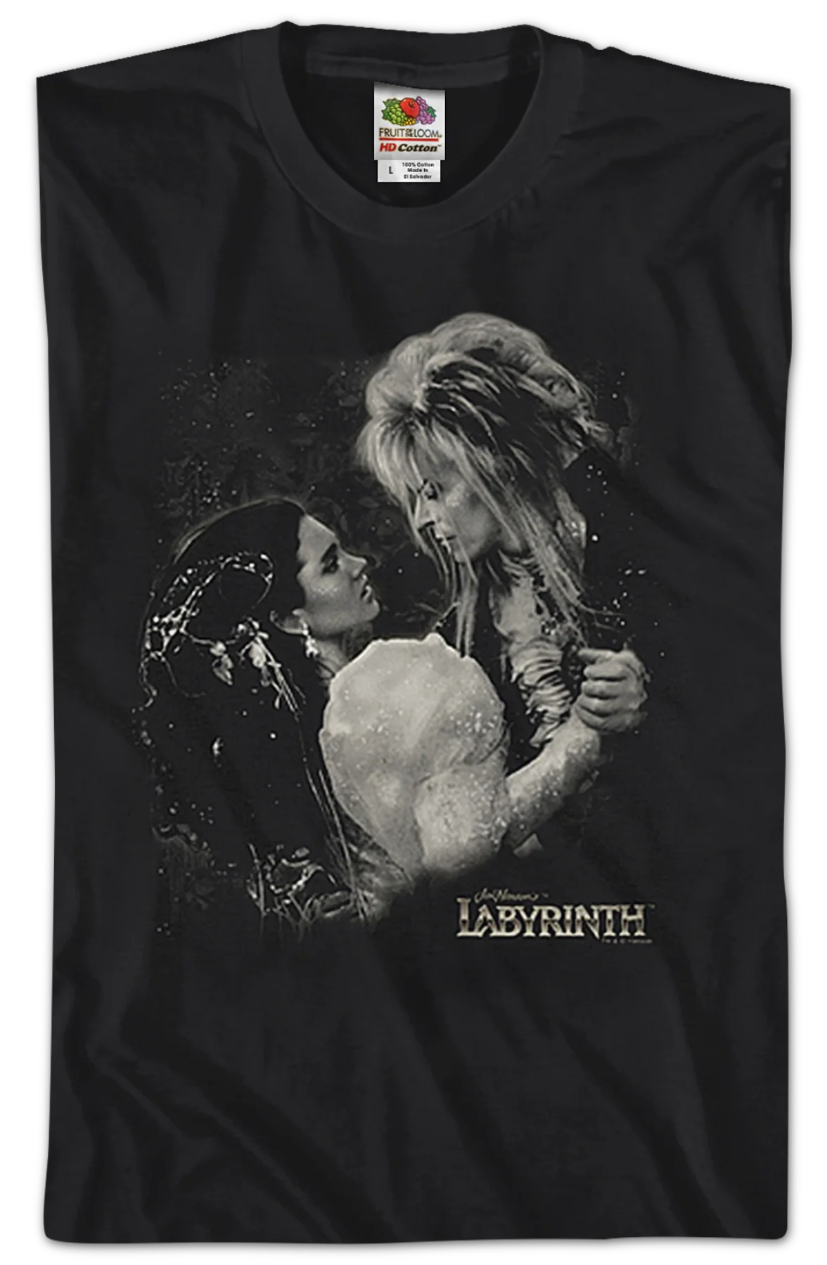 Black and White Dance Labyrinth T-Shirt - Image 2