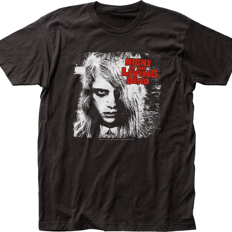 Black And White Karen Cooper Night Of The Living Dead T-Shirt