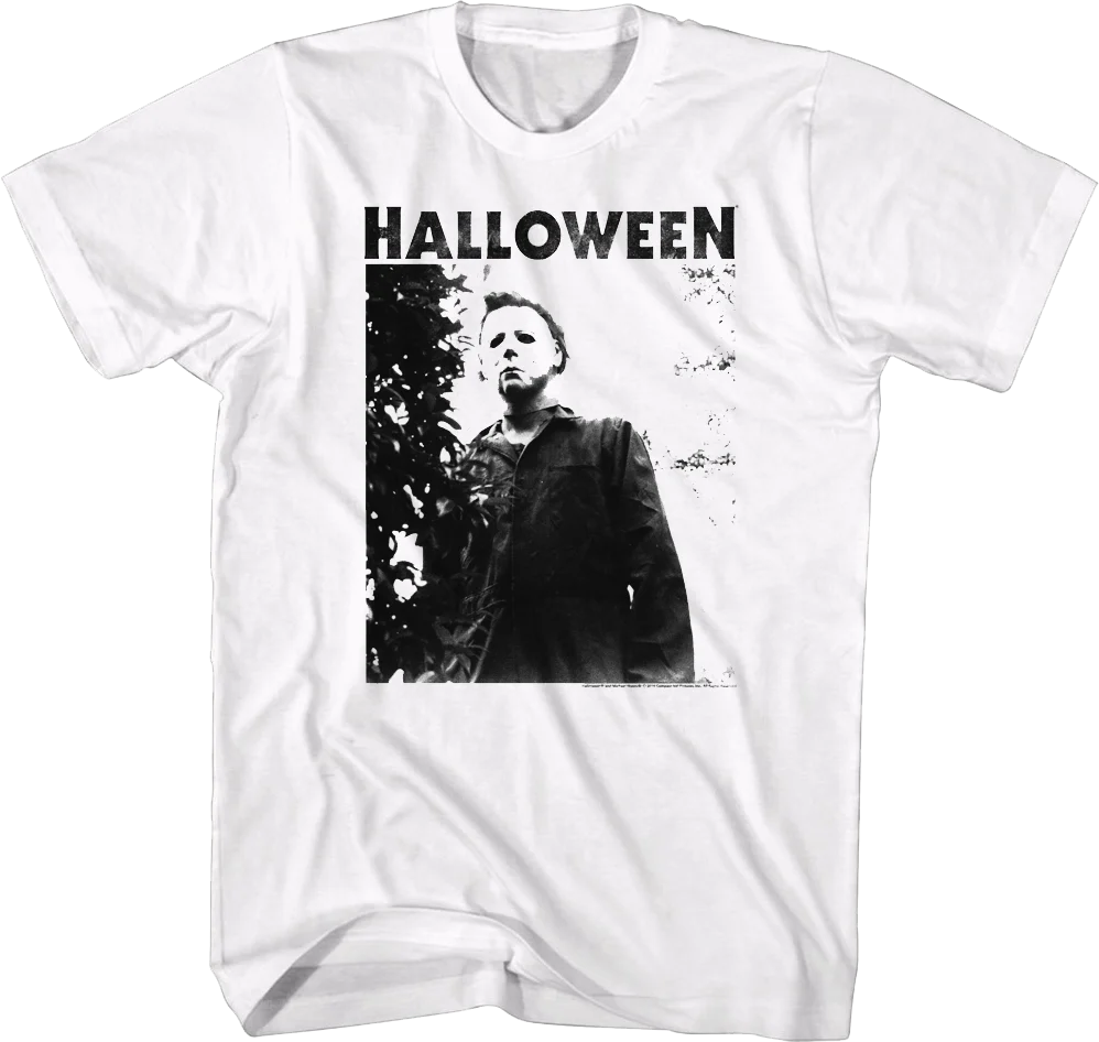 Black And White Shape Halloween T-Shirt