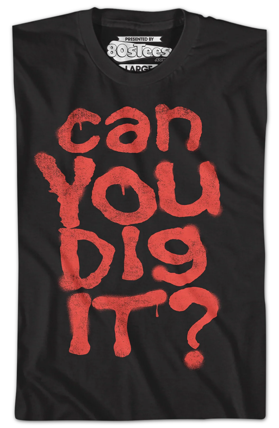 Black Can You Dig It Warriors T-Shirt - Image 2