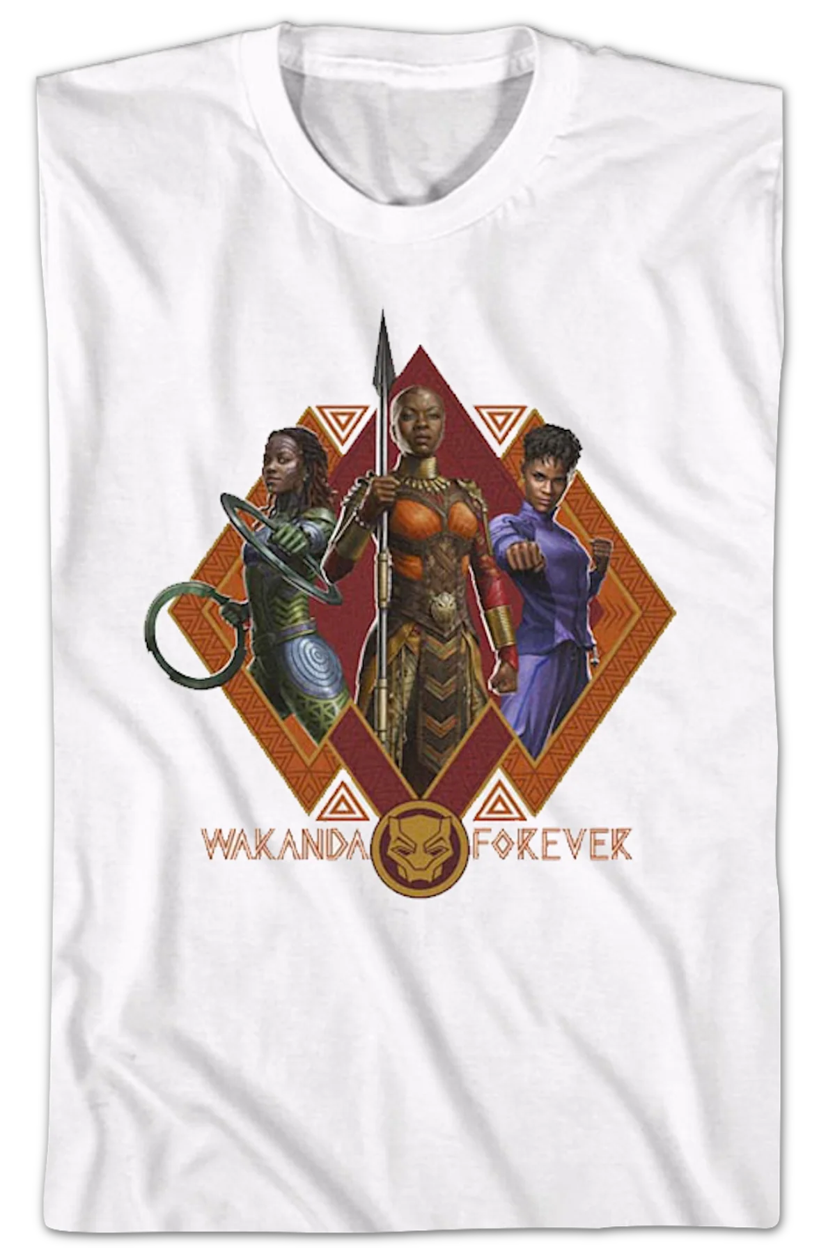 Black Panther: Wakanda Forever Collage Marvel Comics T-Shirt - Image 2