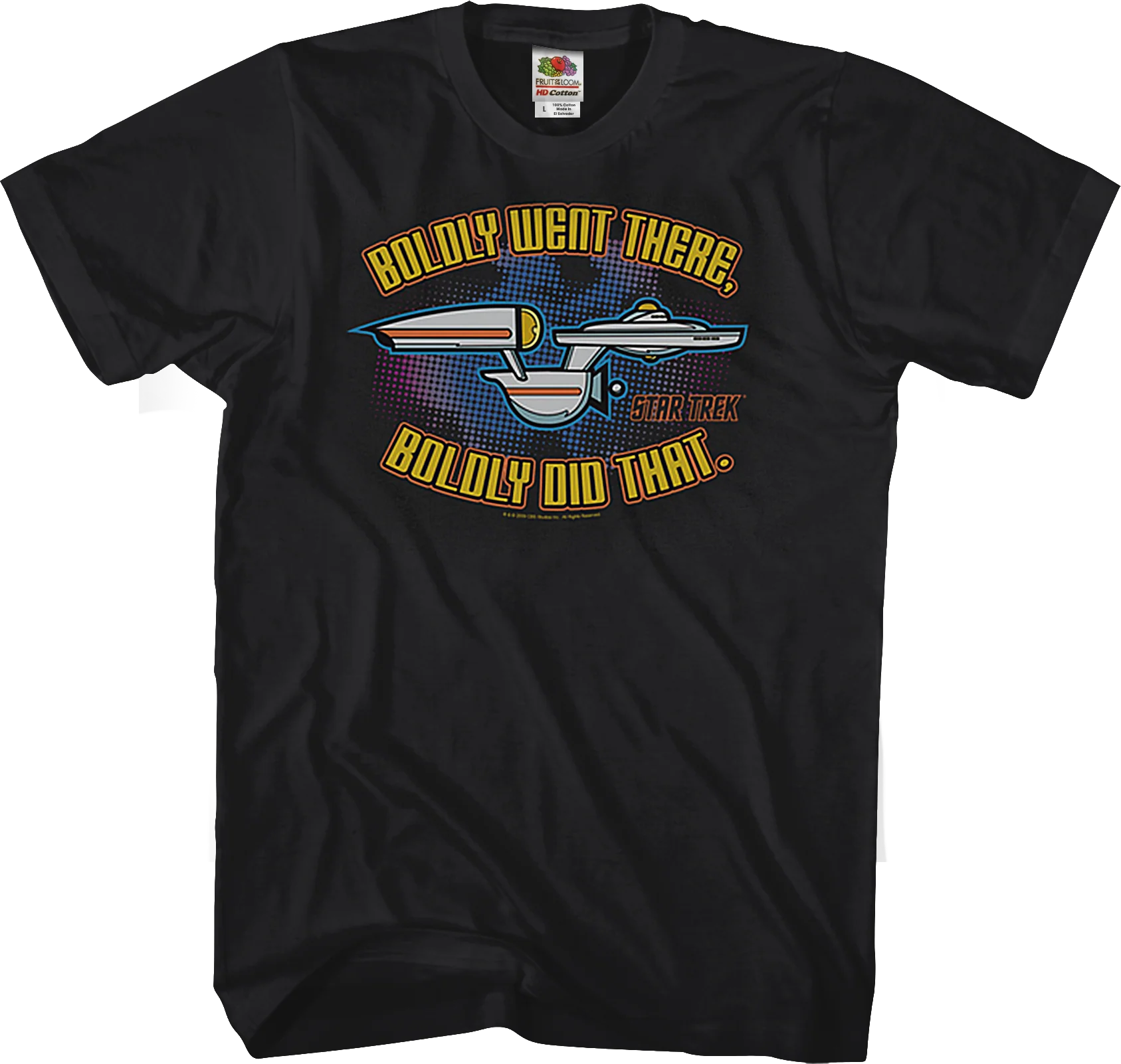 Boldly Went There Boldly Did That Star Trek T-Shirt