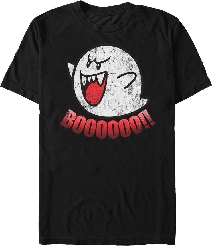 Boo Super Mario Bros. T-Shirt