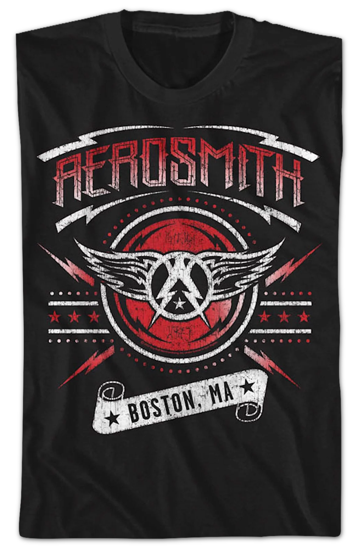 Boston Banner Aerosmith T-Shirt - Image 2