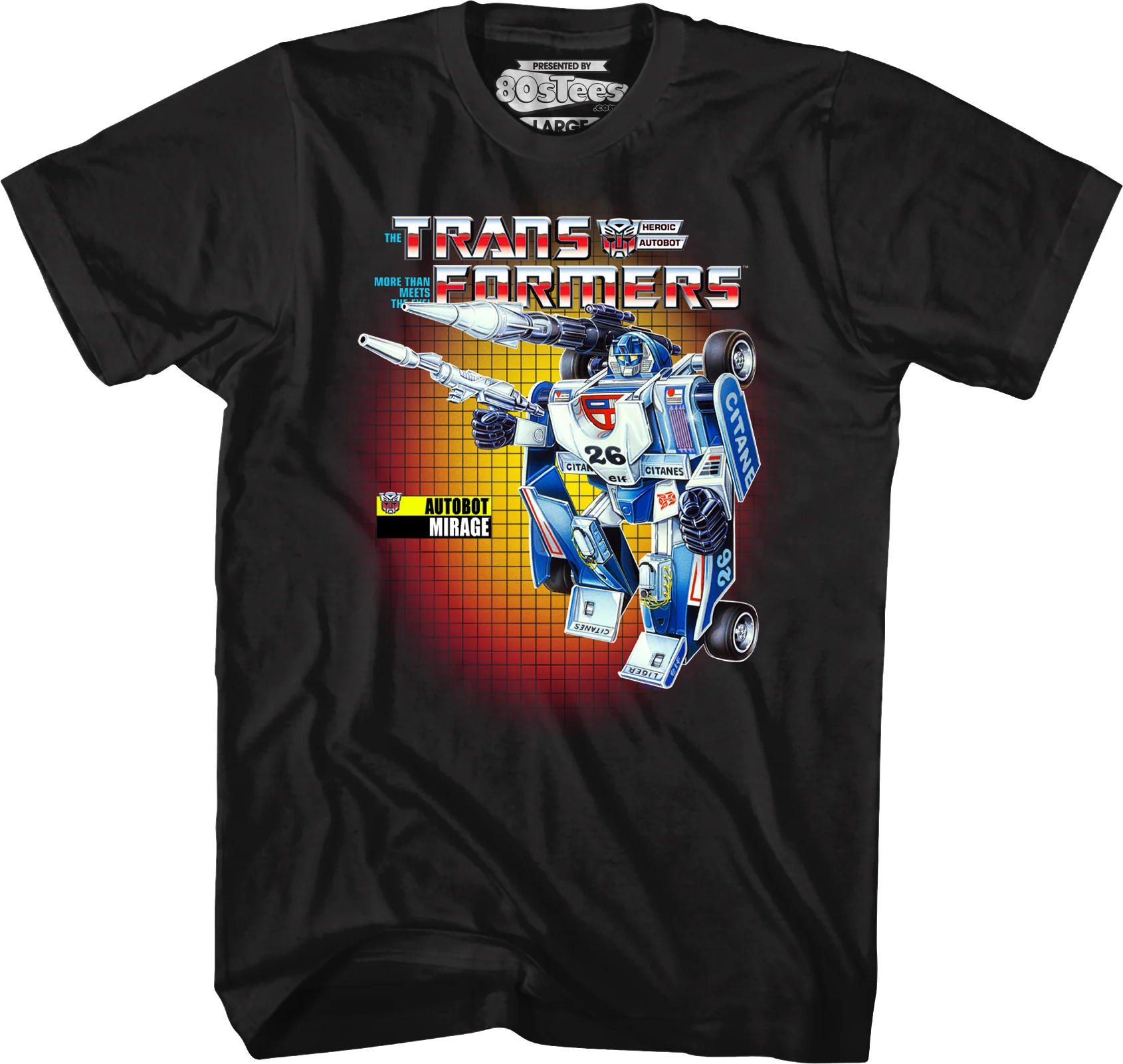 Box Art Mirage Transformers T-Shirt