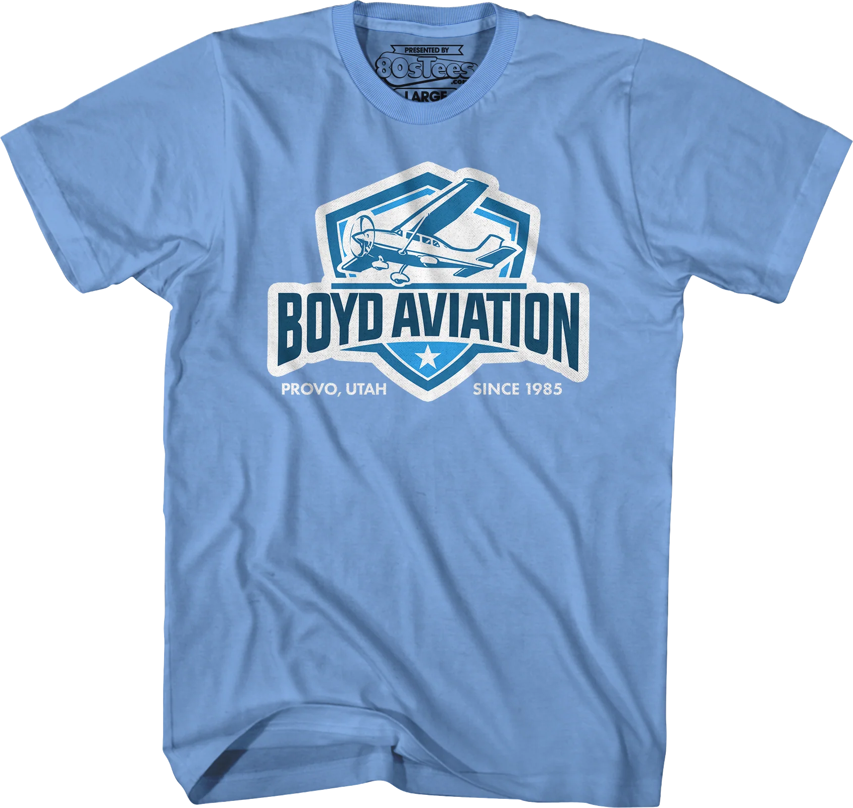 Boyd Aviation Logo Fletch T-Shirt - Image 5