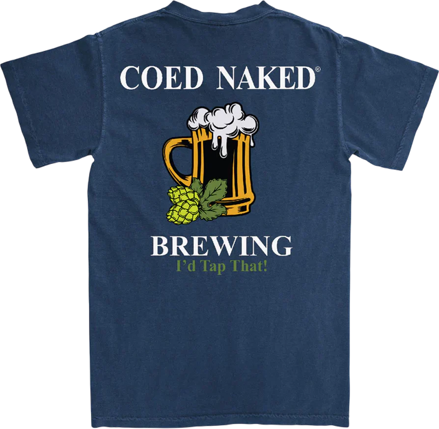 Brewing Coed Naked T-Shirt