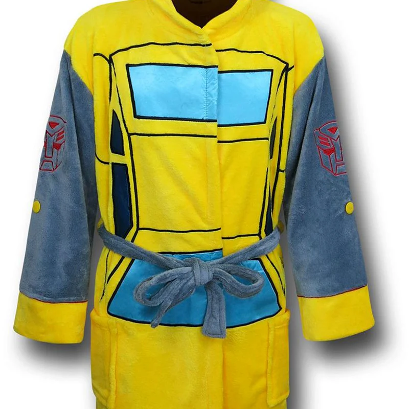 Bumblebee Transformers Bath Robe