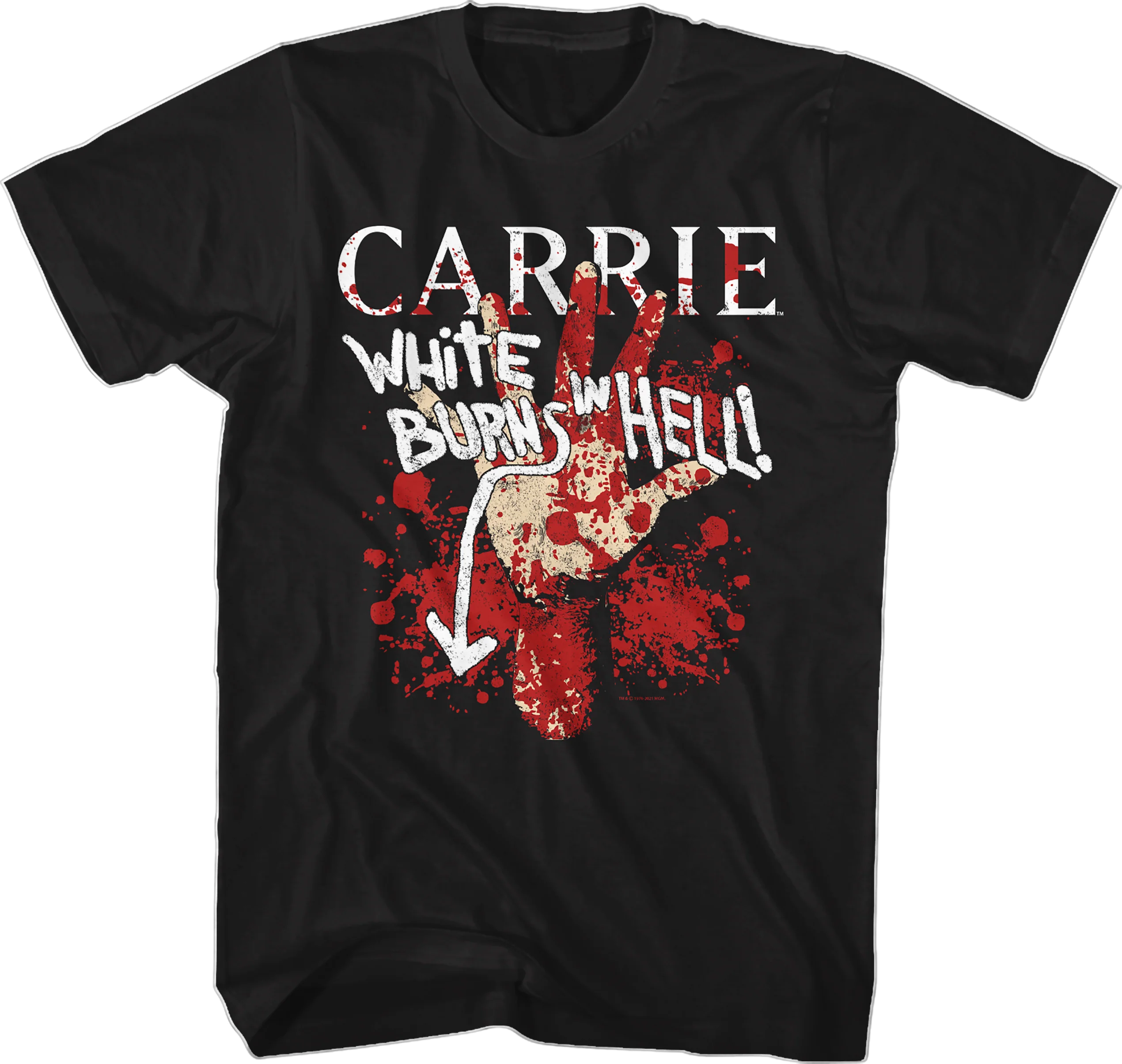 Burns In Hell Carrie T-Shirt