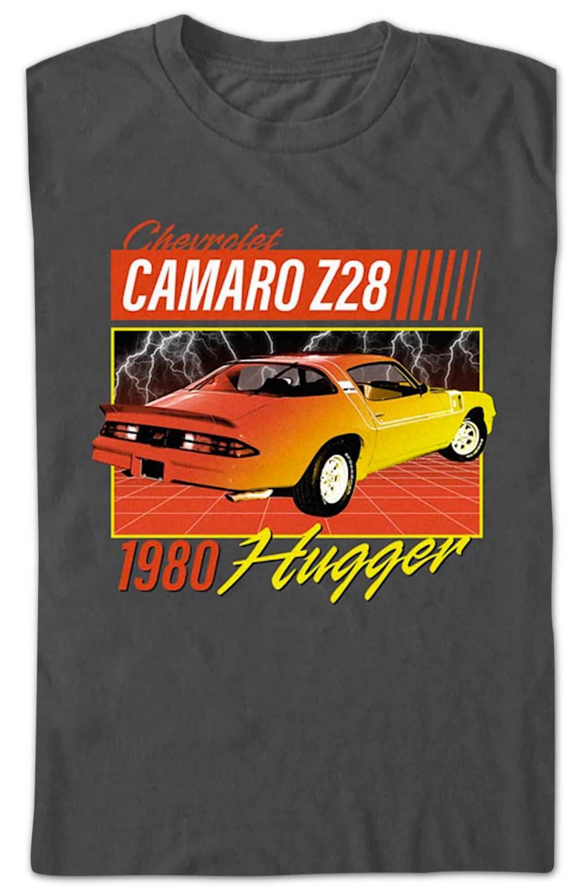 Camaro Z28 1980 Hugger Chevrolet T-Shirt - Image 2