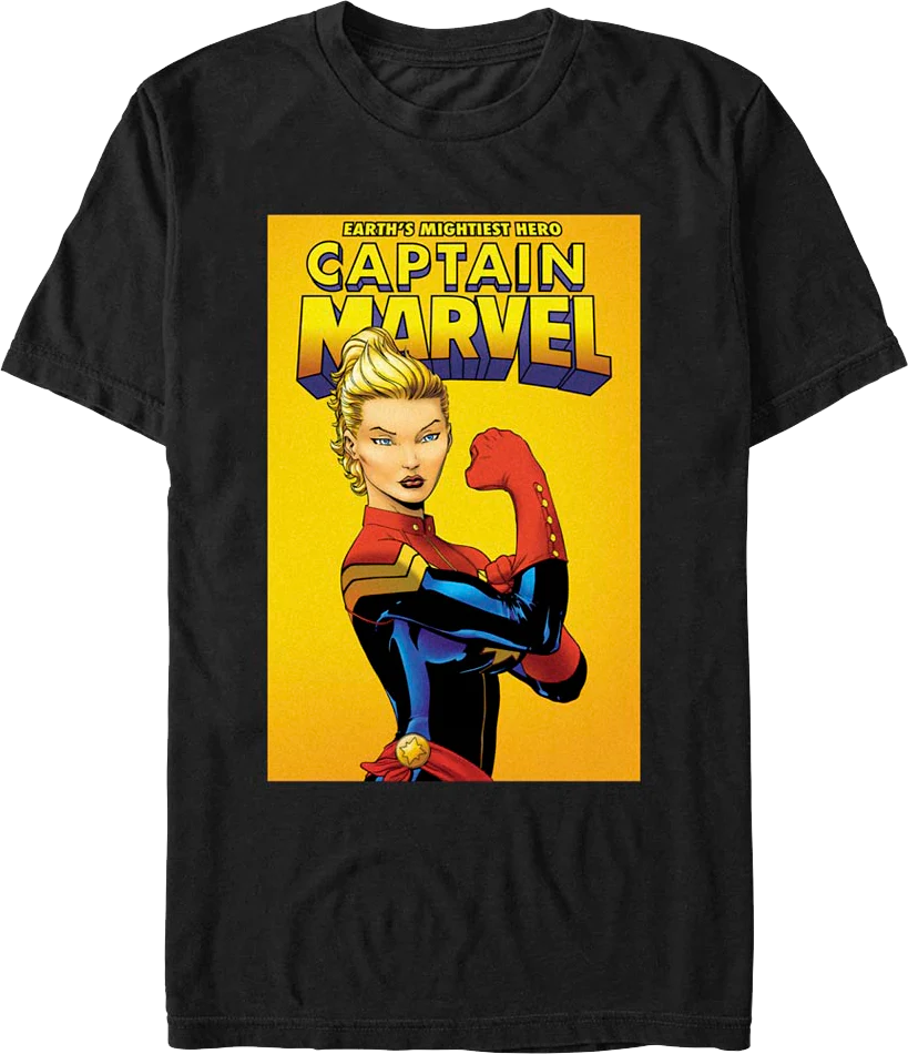 Captain Marvel We Can Do It Marvel Comics T-Shirt