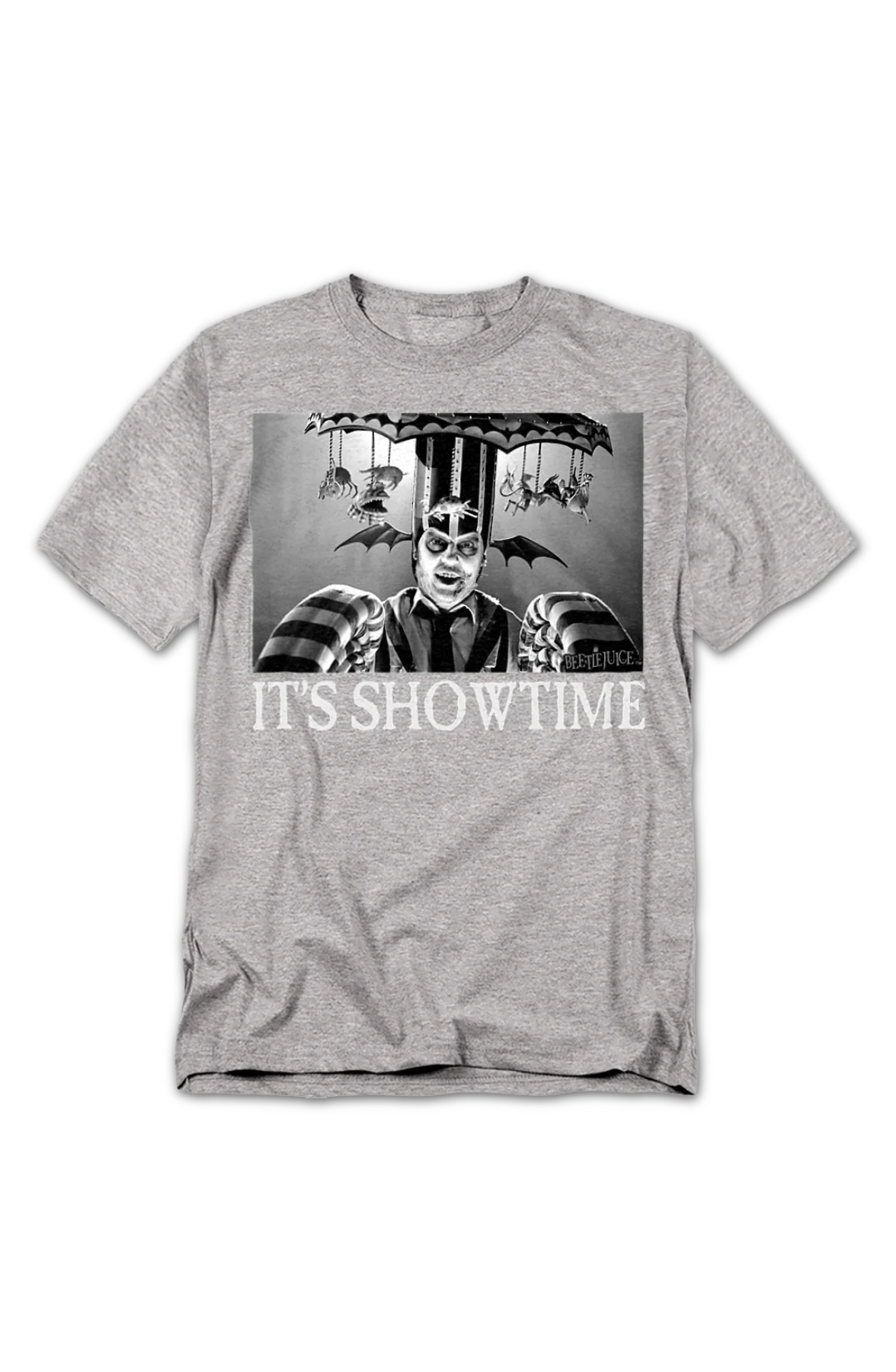 Carousel Headpiece It's Showtime Beetlejuice T-Shirt - Image 2