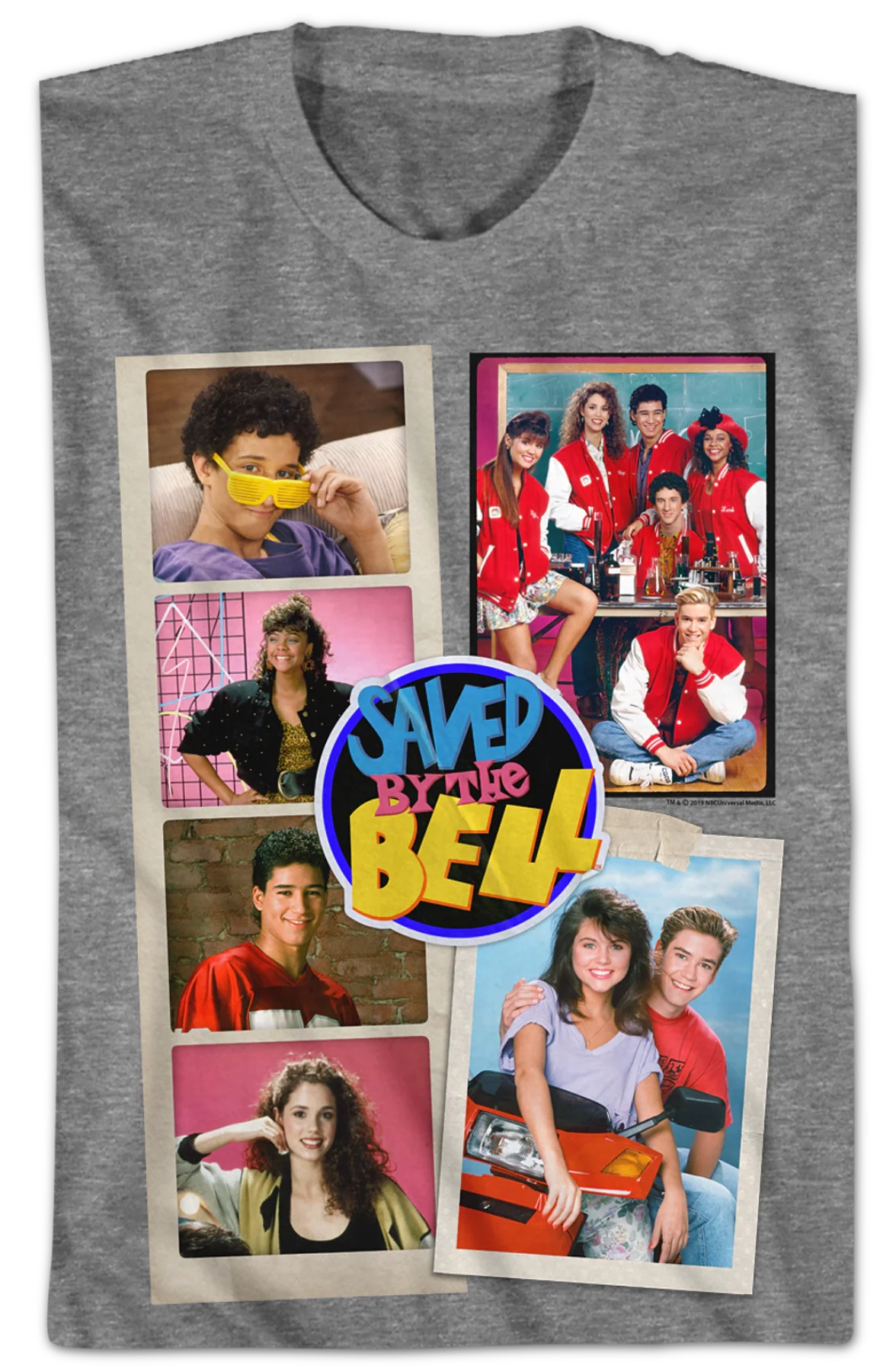 Cast Collage Saved By The Bell T-Shirt - Image 2