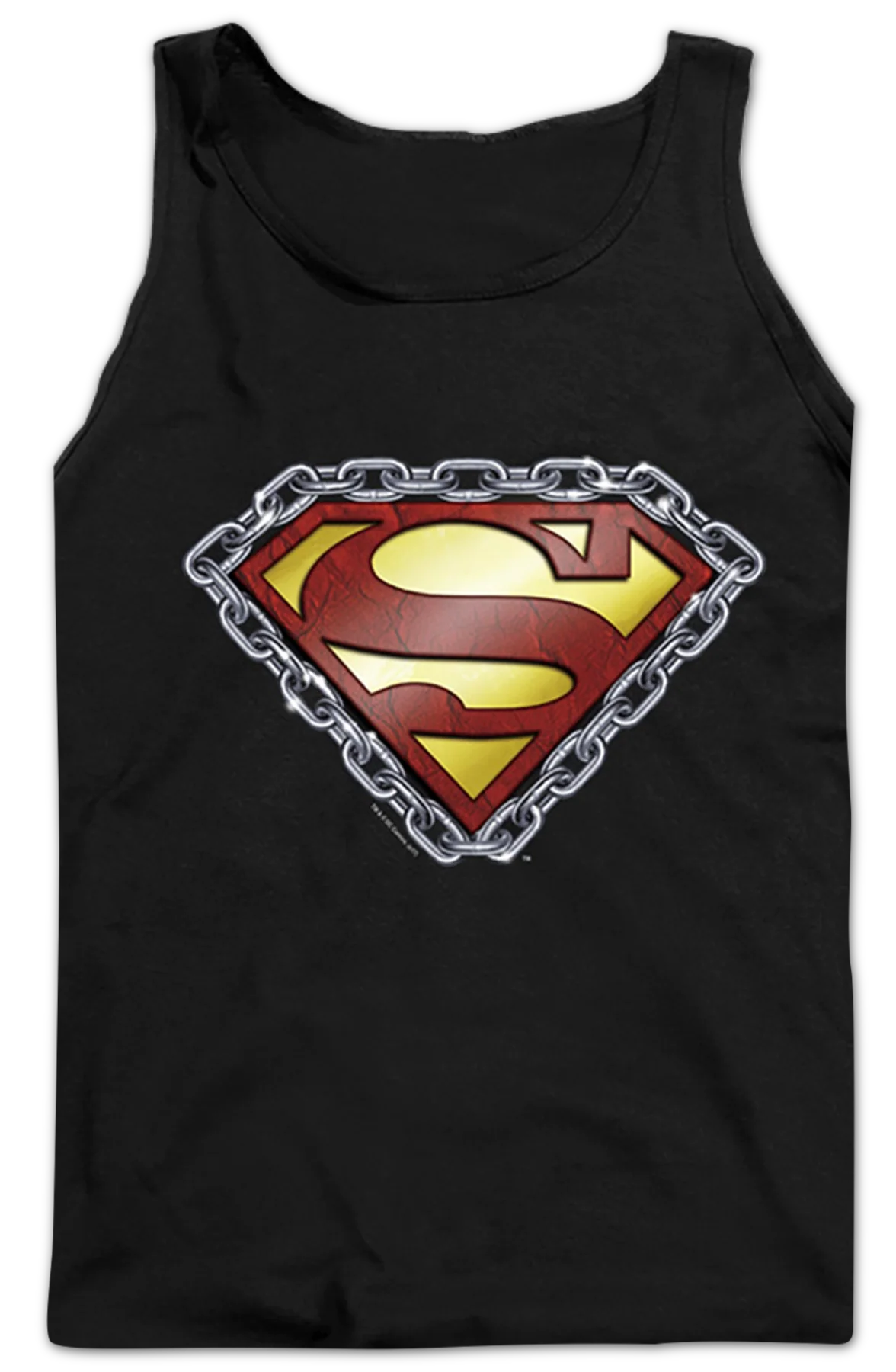 Chained Logo Superman Tank Top - Image 2