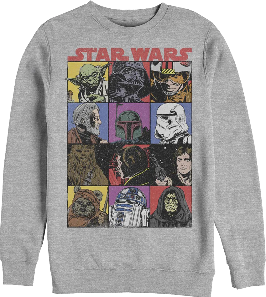 Character Collage Star Wars Sweatshirt