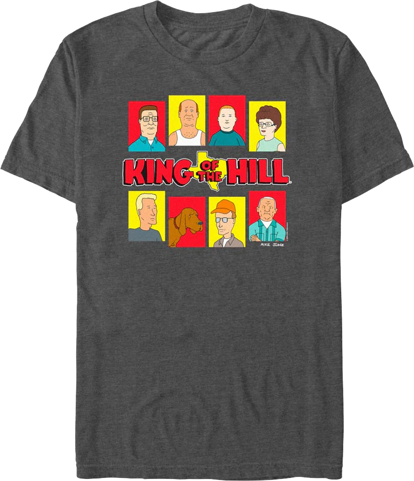 Character Panels King of the Hill T-Shirt