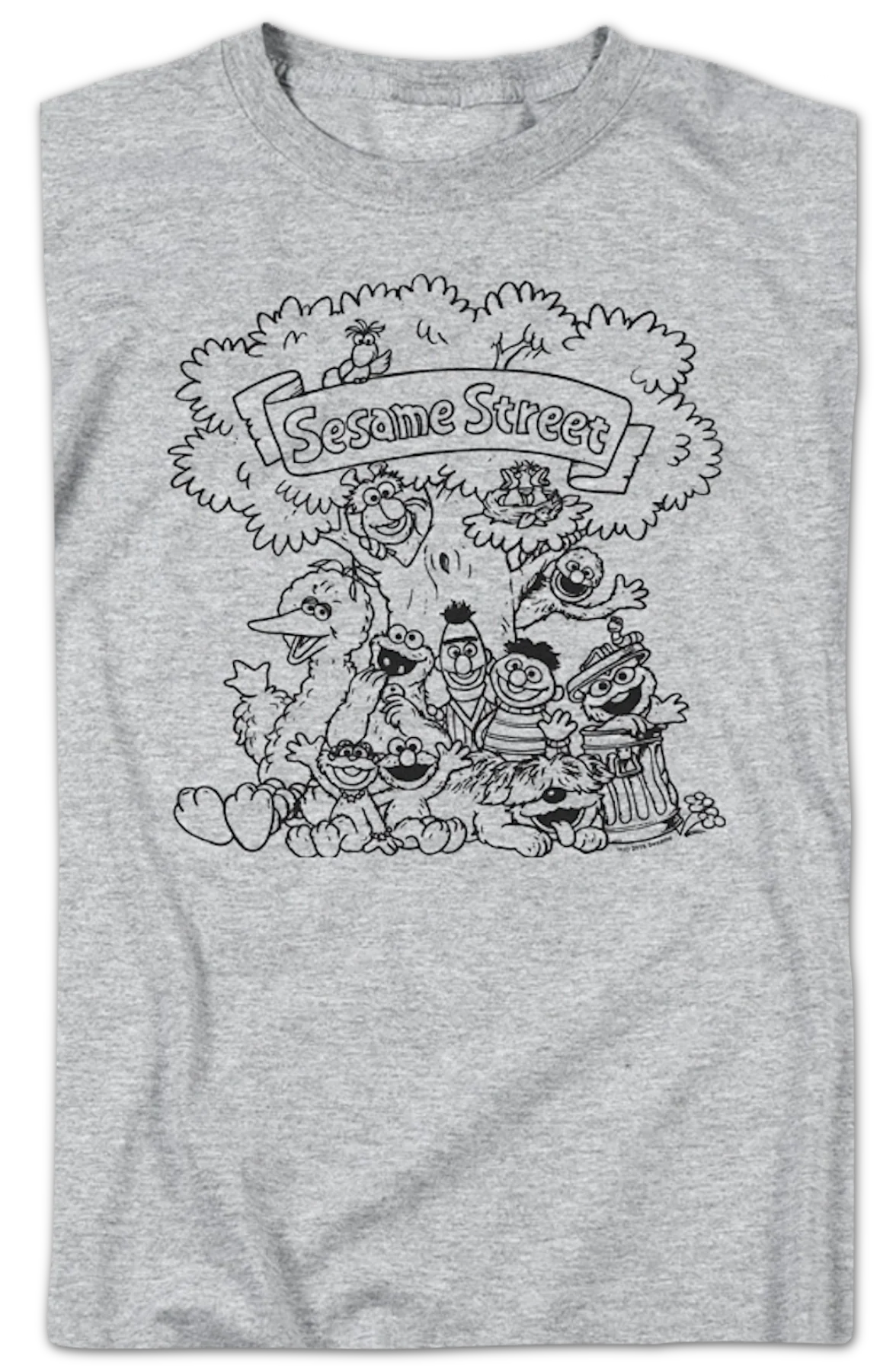 Character Sketches Sesame Street T-Shirt - Image 2