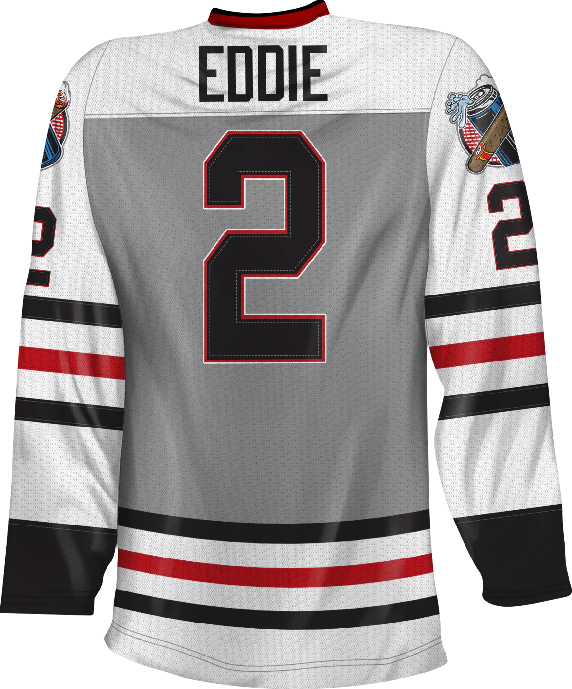 Chicago Shitters Christmas Vacation Hockey Jersey - Image 2