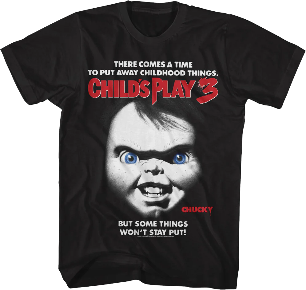Childhood Things Poster Child's Play 3 T-Shirt